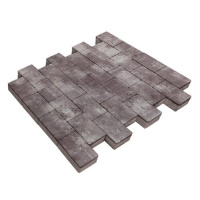 Тротуарная плитка Steinrus Бельпассо Медио Color Mix 80 мм