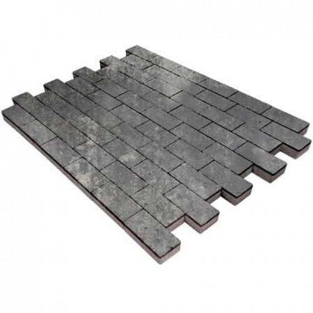 Брусчатка Steinrus Прямоугольник Color Mix 60 мм